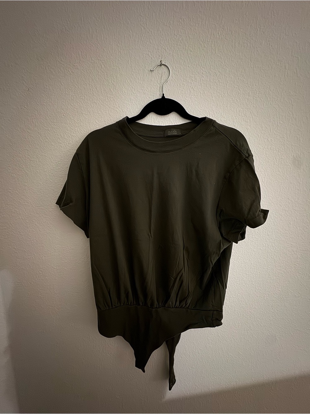 NUUDS Olive Bodysuit- Large
